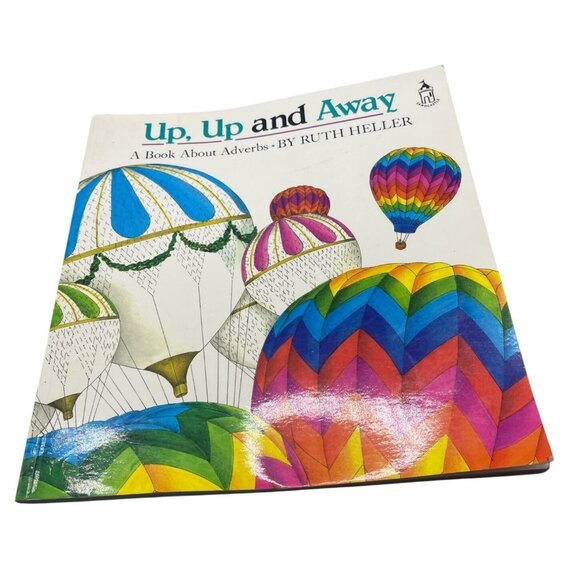 up up and away by Ruth Heller paperback book 1991 English sandcastle READ used s - Picture 1 of 5